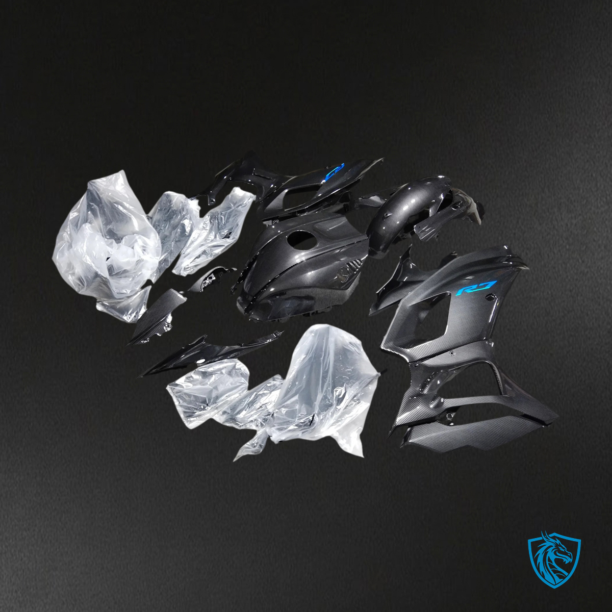 Yamaha YZF-R7 (2021-2025) Black - Replacement Motorcycle Fairings Kit