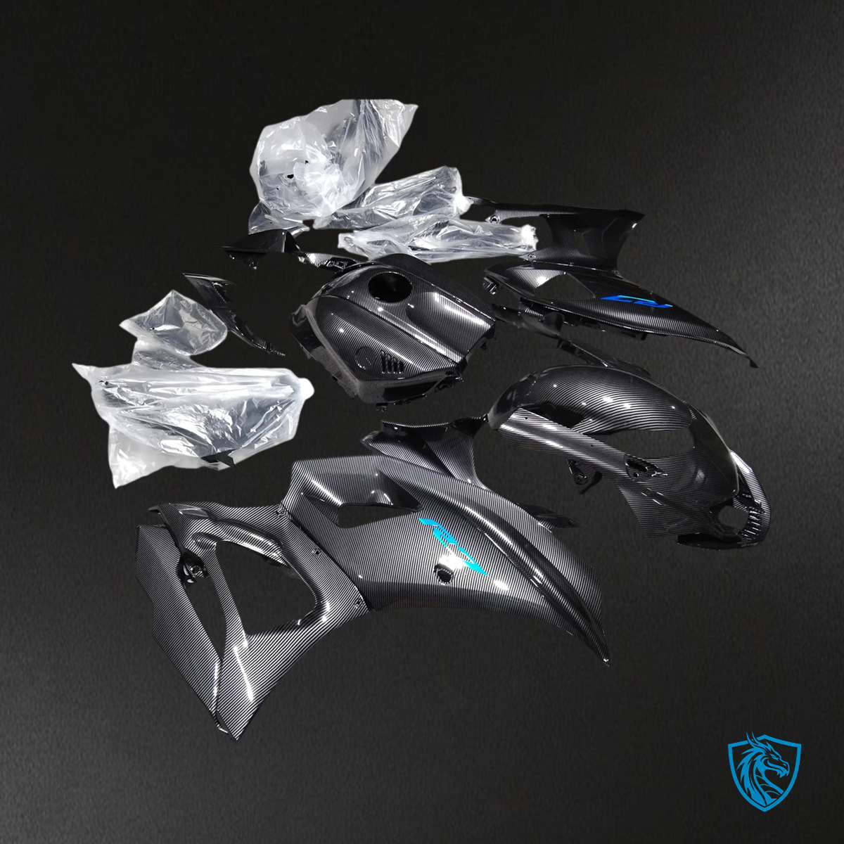 Yamaha YZF-R7 (2021-2025) Black - Replacement Motorcycle Fairings Kit