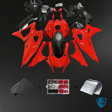 Yamaha YZF-R7 (2021-2025) Black & Red Fairing Kit | ABS Bodywork