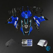 Blue & Black