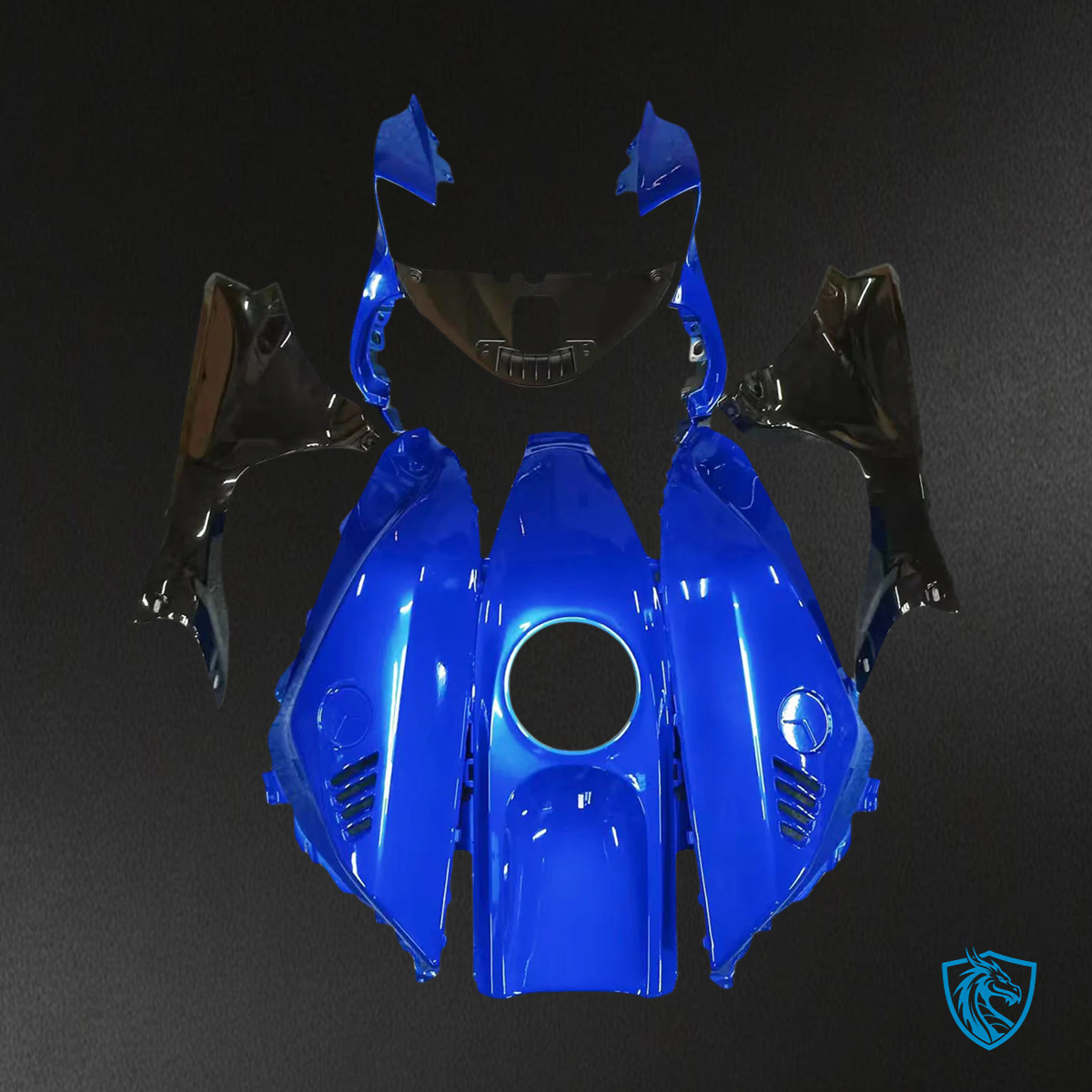 Yamaha YZF-R7 (2021-2025) Blue & Black - Replacement Motorcycle Fairings Kit