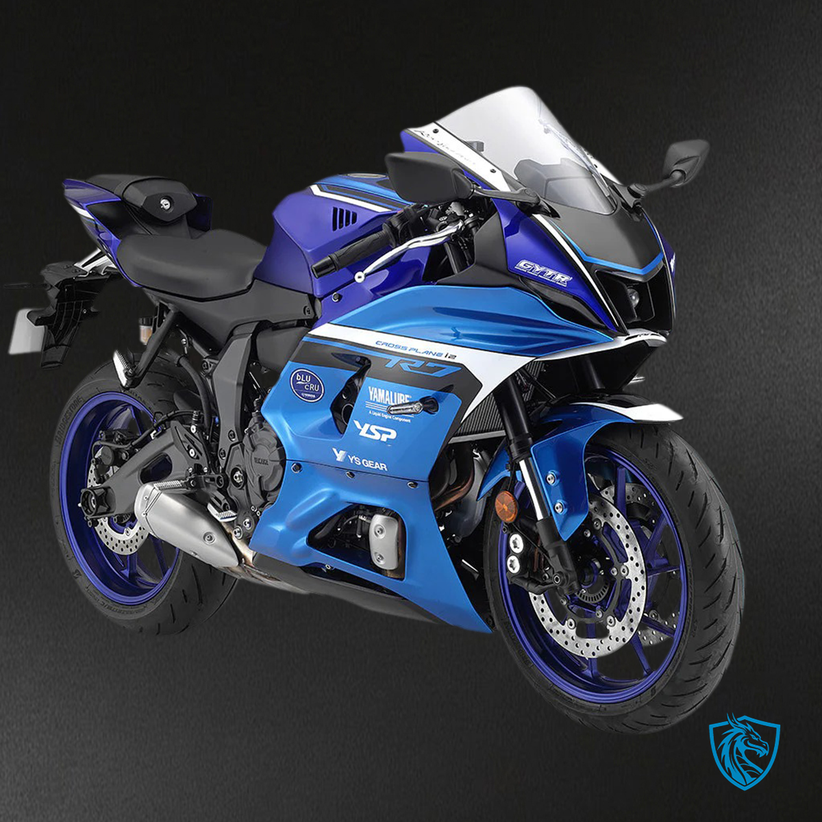 Yamaha YZF-R7 (2021-2025) Blue Style1 Fairing Kit - Custom ABS
