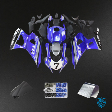 Yamaha YZF-R7 (2021-2025) Blue Style 2 Fairing Kit - Custom ABS