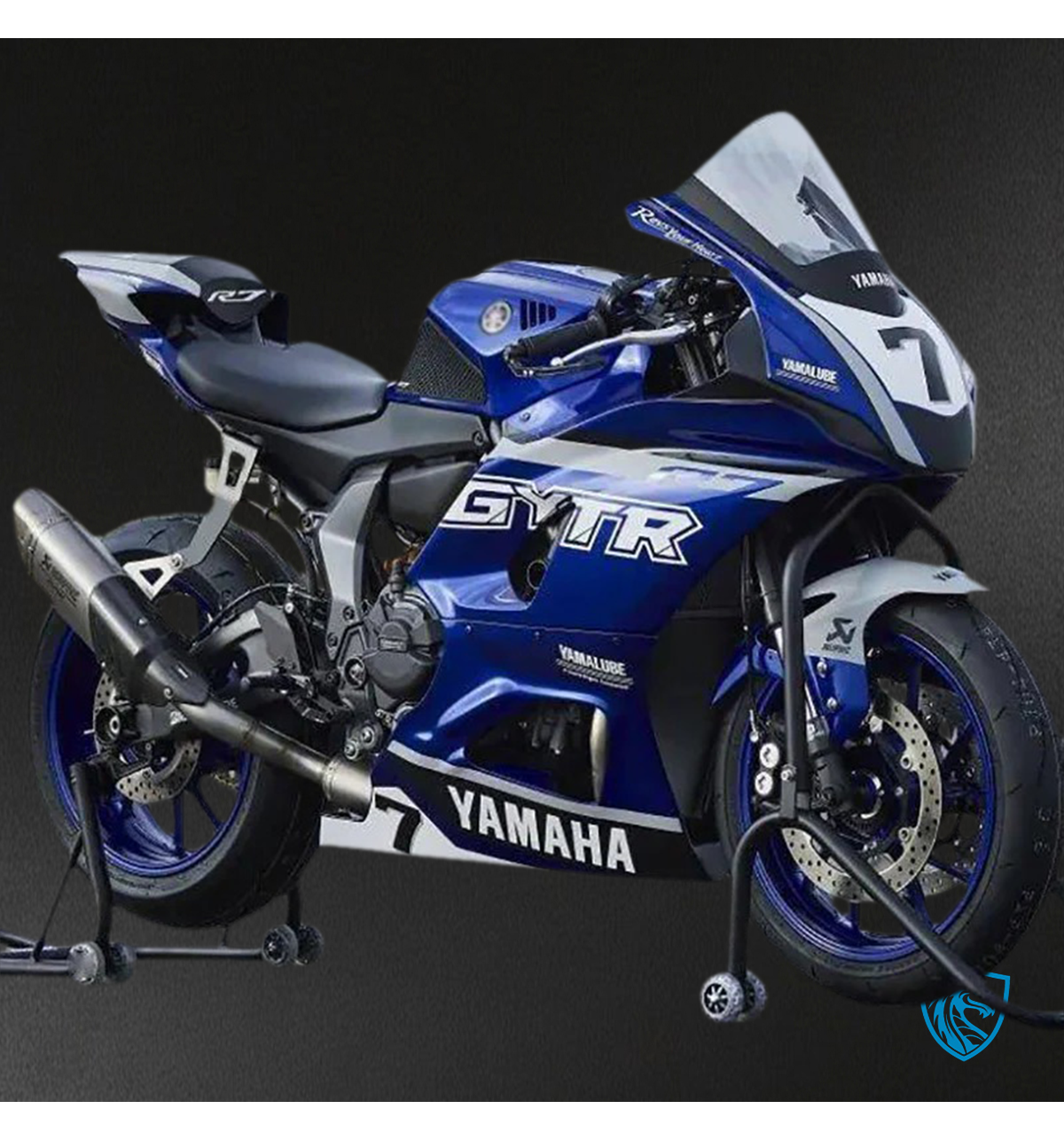 Yamaha YZF-R7 (2021-2025) Blue Style 2 Fairing Kit - Custom ABS