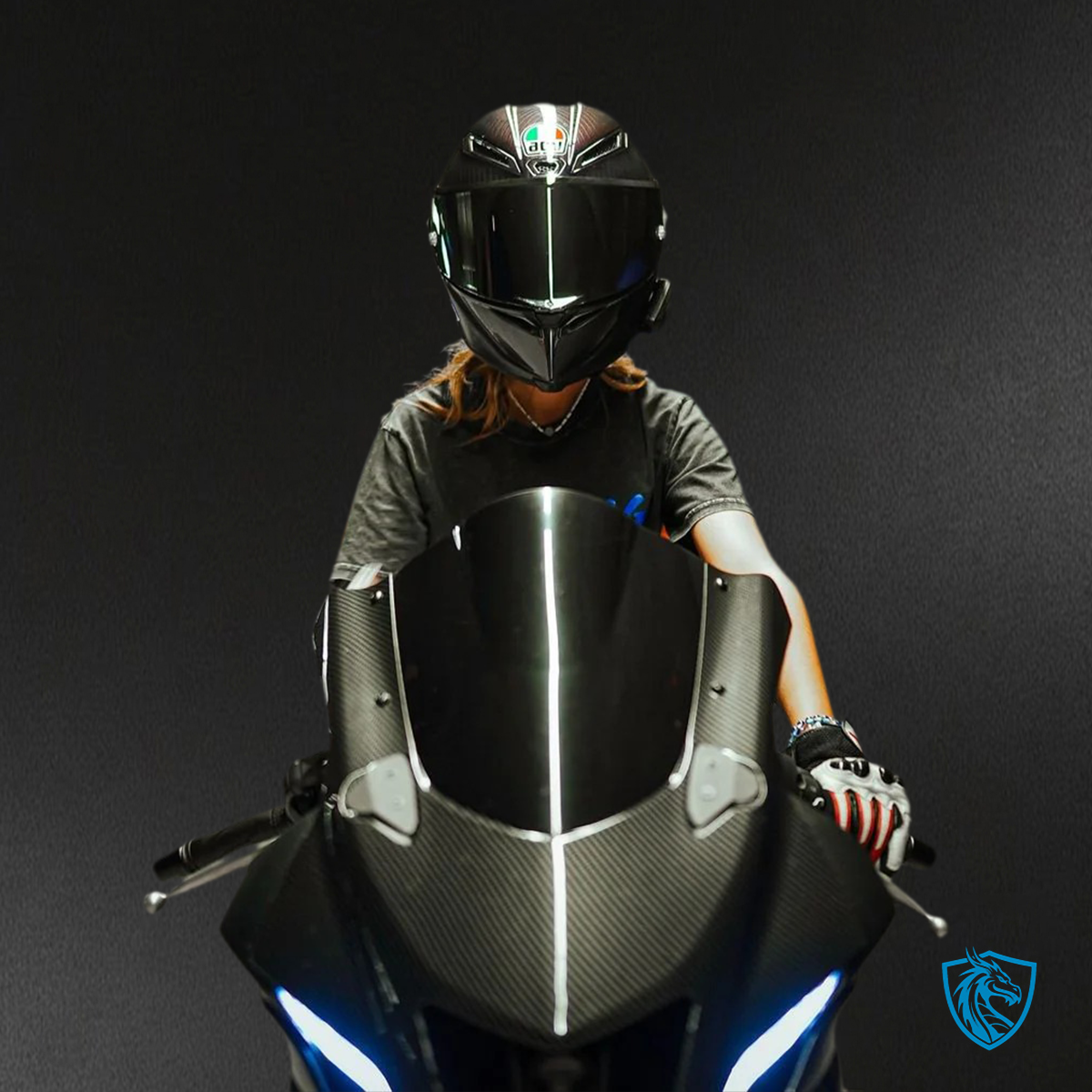 Yamaha YZF-R7 (2021-2025) Carbon Fiber Blue - Replacement Motorcycle Fairings Kit