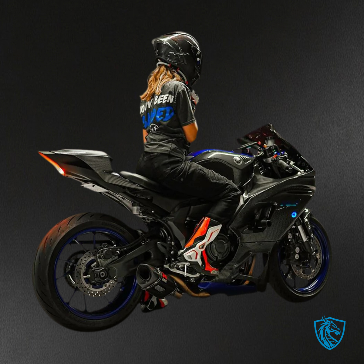 Yamaha YZF-R7 (2021-2025) Carbon Fiber Blue - Replacement Motorcycle Fairings Kit