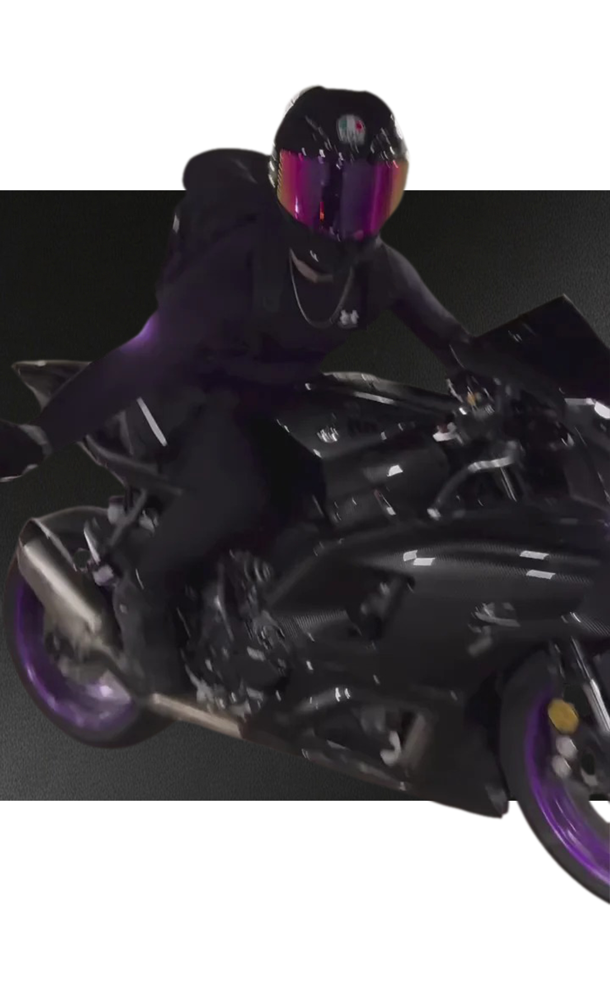 Yamaha YZF-R7 (2021-2025) Black Carbon Fiber Patterns Fairing Kit - Custom ABS
