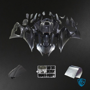 Yamaha YZF-R7 (2021-2025) Black Carbon Fiber Patterns Fairing Kit - Custom ABS
