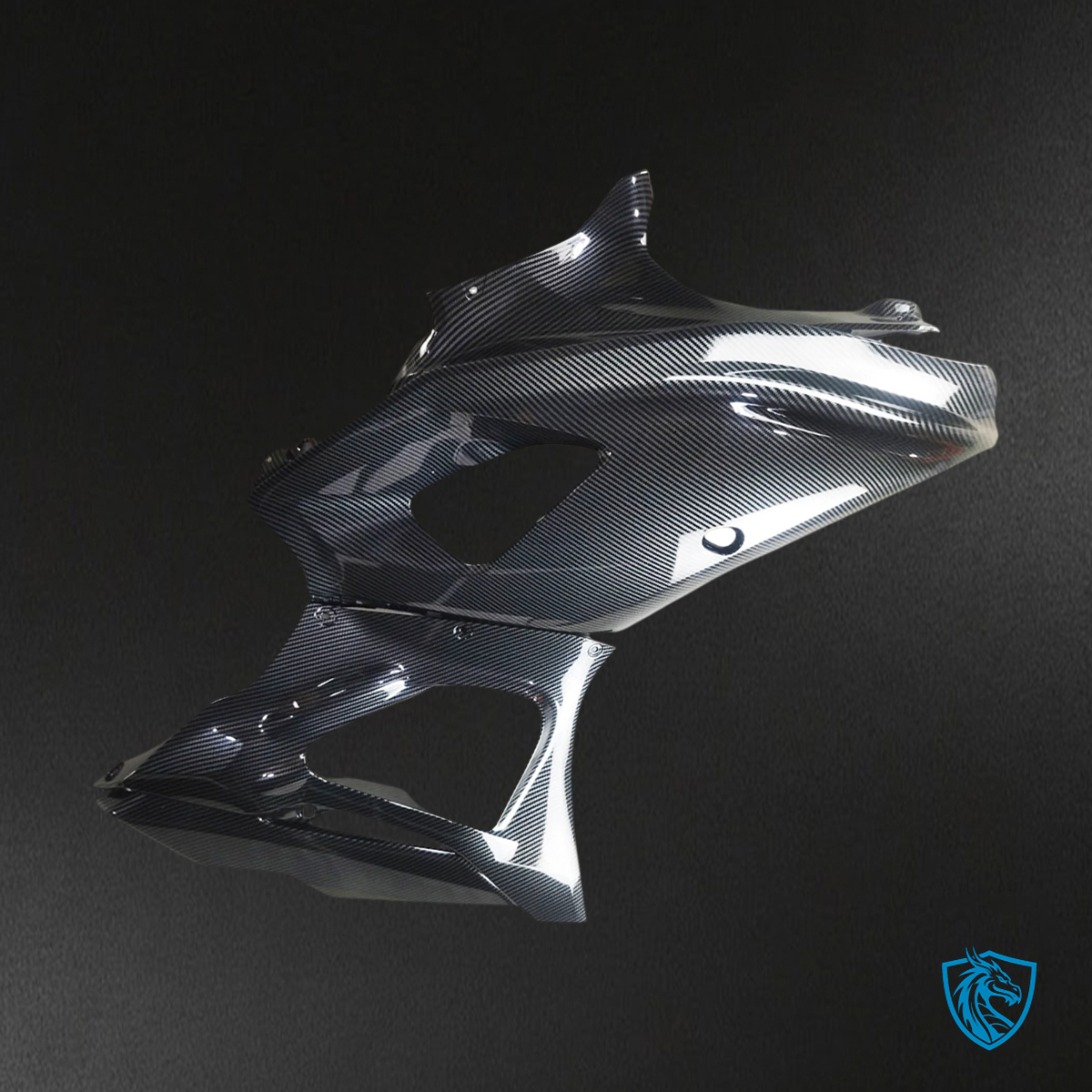Yamaha YZF-R7 (2021-2025) Black Carbon Fiber Patterns Fairing Kit - Custom ABS
