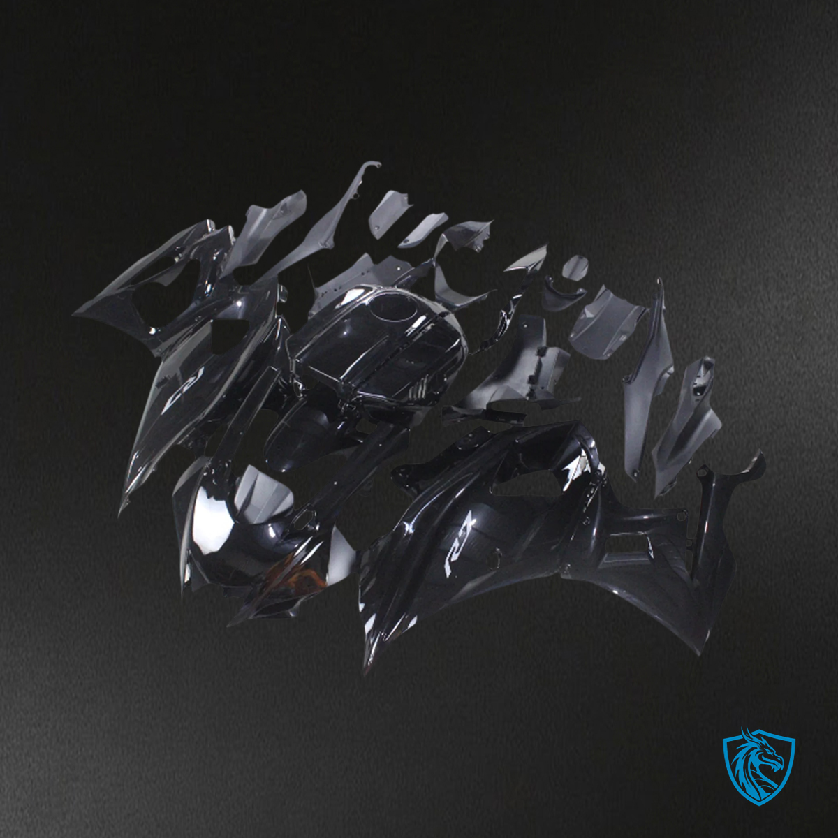 Yamaha YZF-R7 (2021-2025) Gloss Black - Replacement Motorcycle Fairings Kit