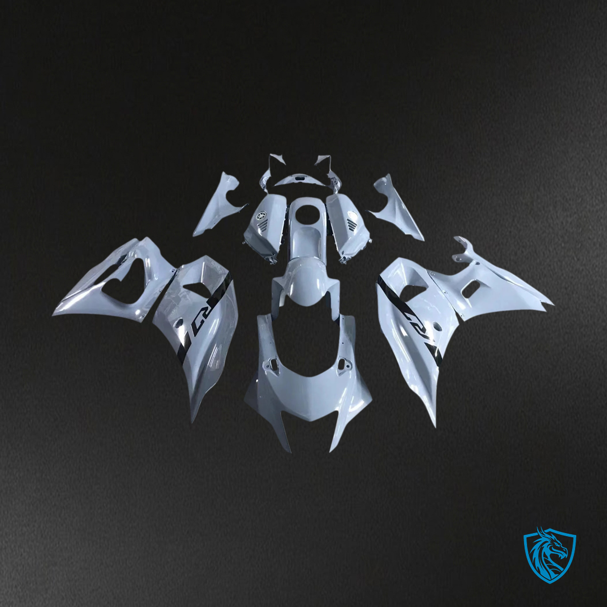 Yamaha YZF-R7 (2021-2025) Gry Gloss Gray Fairing Kit | ABS Bodywork