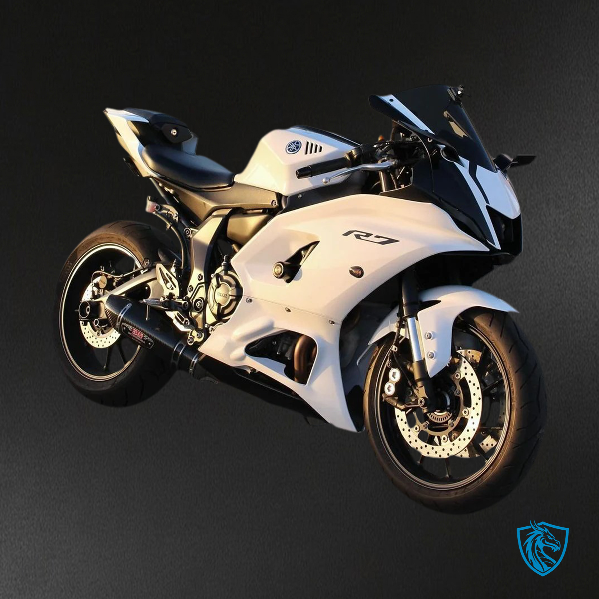 Yamaha YZF-R7 (2021-2025) Gloss White - Aftermarket ABS Bodywork Fairing Kit