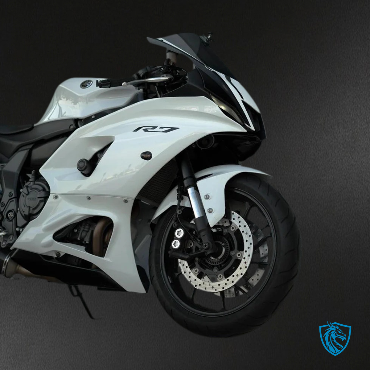 Yamaha YZF-R7 (2021-2025) Gloss White - Aftermarket ABS Bodywork Fairing Kit