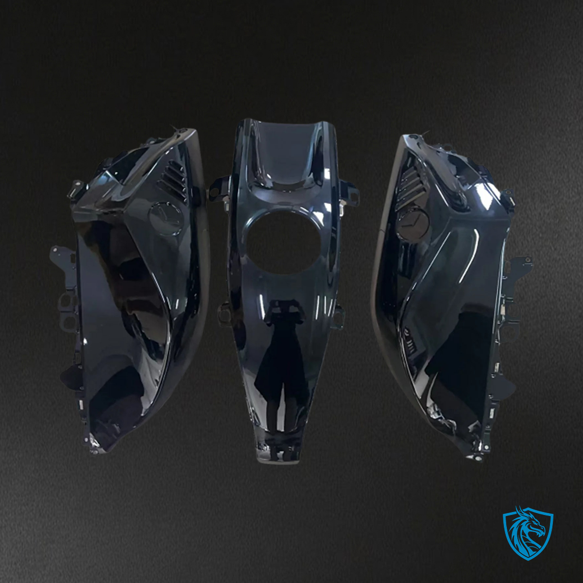 Yamaha YZF-R7 (2021-2025) Glossy Black - Replacement Motorcycle Fairings Kit
