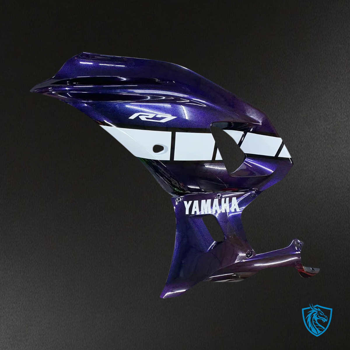Yamaha YZF-R7 (2021-2025) Gradient Blue & Purple Style 1 Fairing Kit | ABS Bodywork