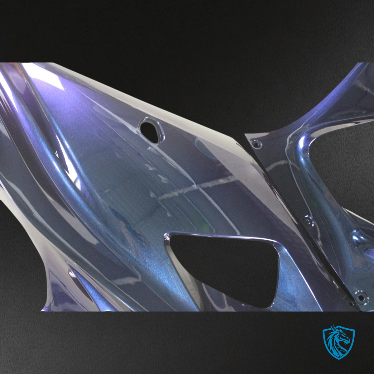 Yamaha YZF-R7 (2021-2025) Gradient Blue & Purple Style2 Fairing Kit - Custom ABS