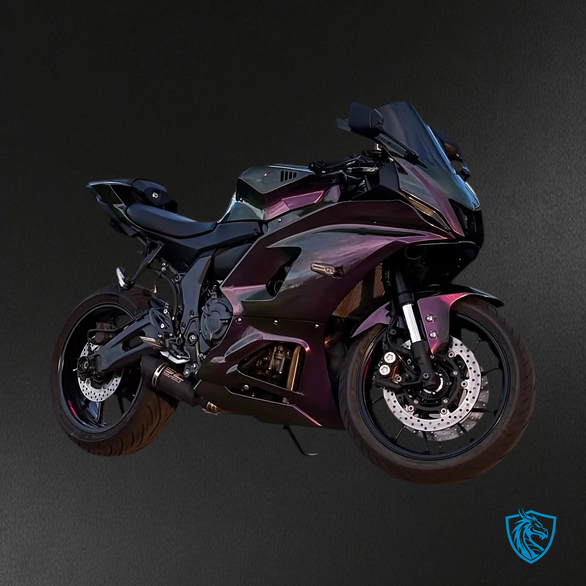 Yamaha YZF-R7 (2021-2025) Gradient Green & Purple - Replacement Motorcycle Fairings Kit