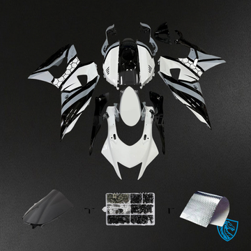 Yamaha YZF-R7 (2021-2025) Gray, White & Black Fairing Kit  | ABS Bodywrok