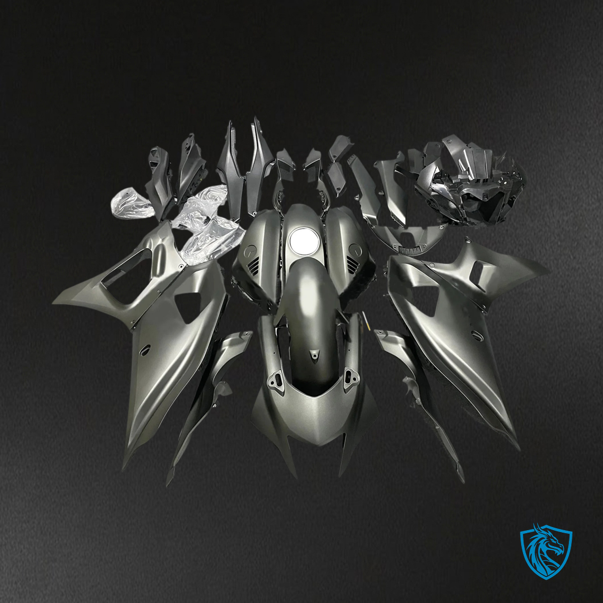 Yamaha YZF-R7 (2021-2025) Matte Black Fairing Kit - Custom ABS