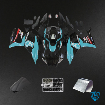 Yamaha YZF-R7 (2021-2025) Black & Blue  Petronas Fairing Kit | ABS Bodywork