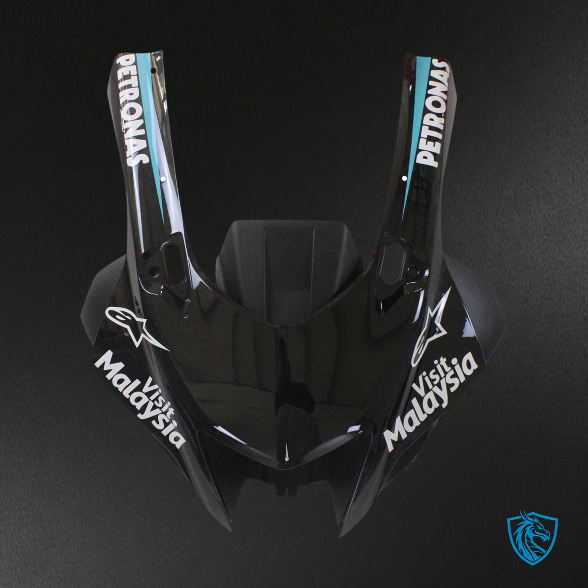 Yamaha YZF-R7 (2021-2025) Black & Blue  Petronas Fairing Kit | ABS Bodywork