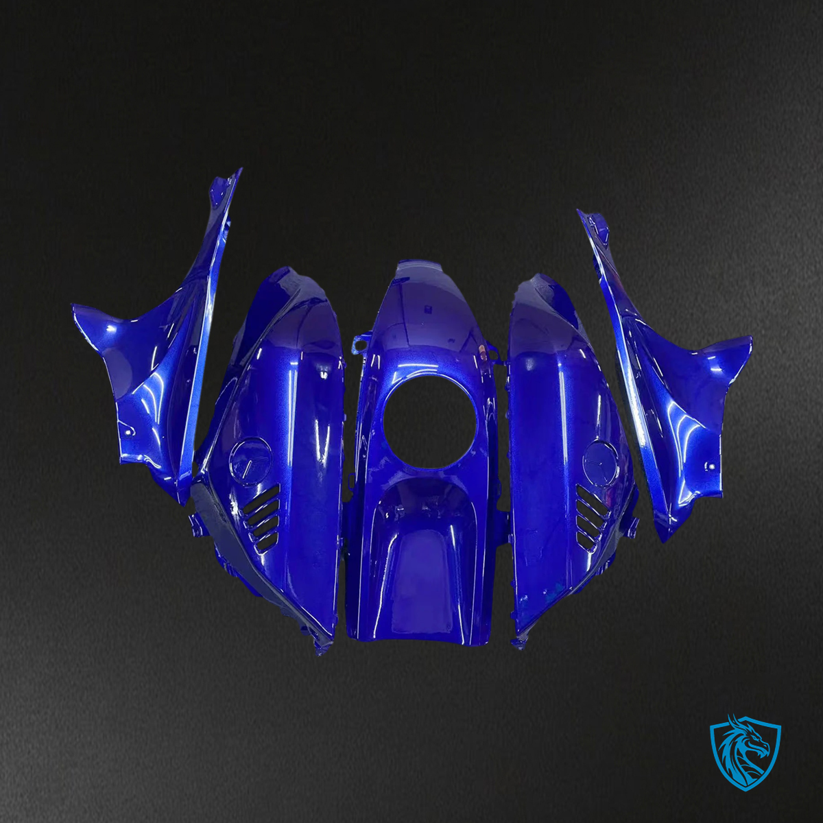 Yamaha YZF-R7 (2021-2025) Shiny Dark Blue Fairing Kit | ABS Bodywork