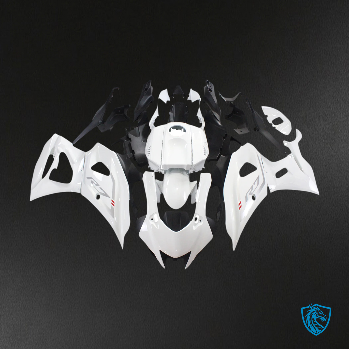 Yamaha YZF-R7 (2021-2025) White Fairing Kit | ABS Bodywork