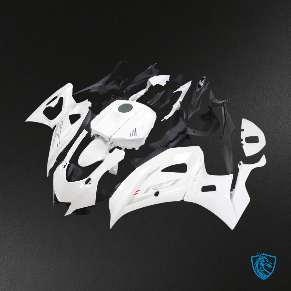 Yamaha YZF-R7 (2021-2025) White Fairing Kit | ABS Bodywork