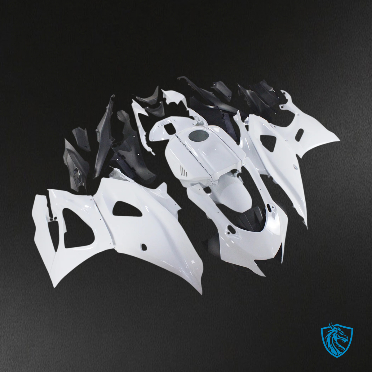 Yamaha YZF-R7 (2021-2025) White - Aftermarket ABS Bodywork Fairing Kit