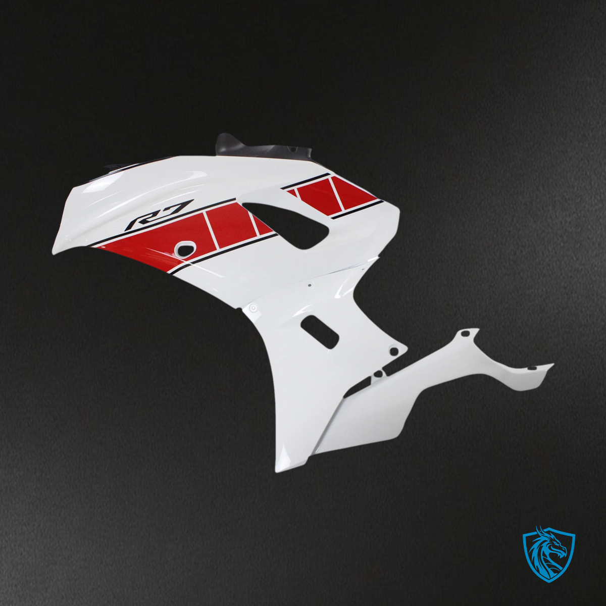 Yamaha YZF-R7 (2021-2025) White & Red - Replacement Motorcycle Fairings Kit