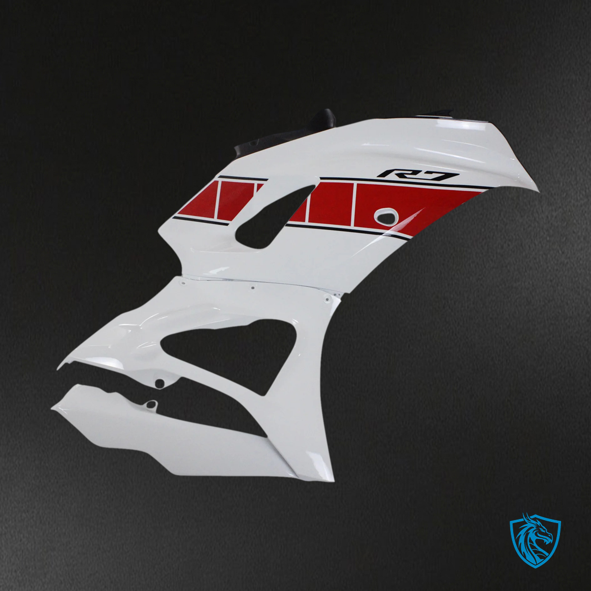 Yamaha YZF-R7 (2021-2025) White & Red - Replacement Motorcycle Fairings Kit
