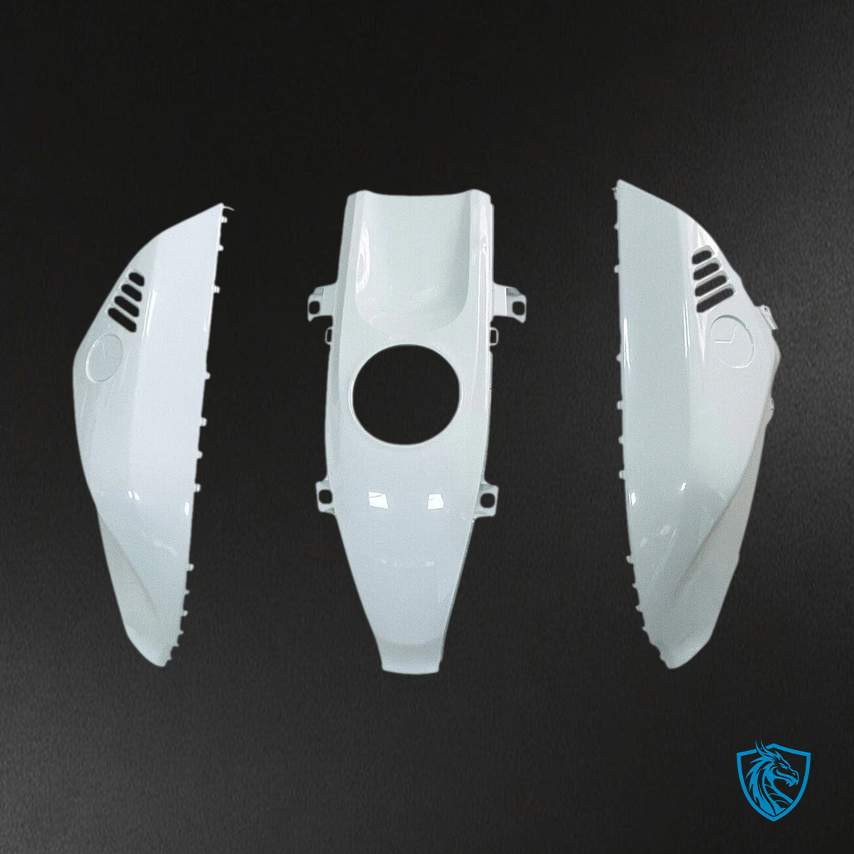 Yamaha YZF-R7 (2022-2024)  White & Black Bodywork Injection Molding Fairing Kit