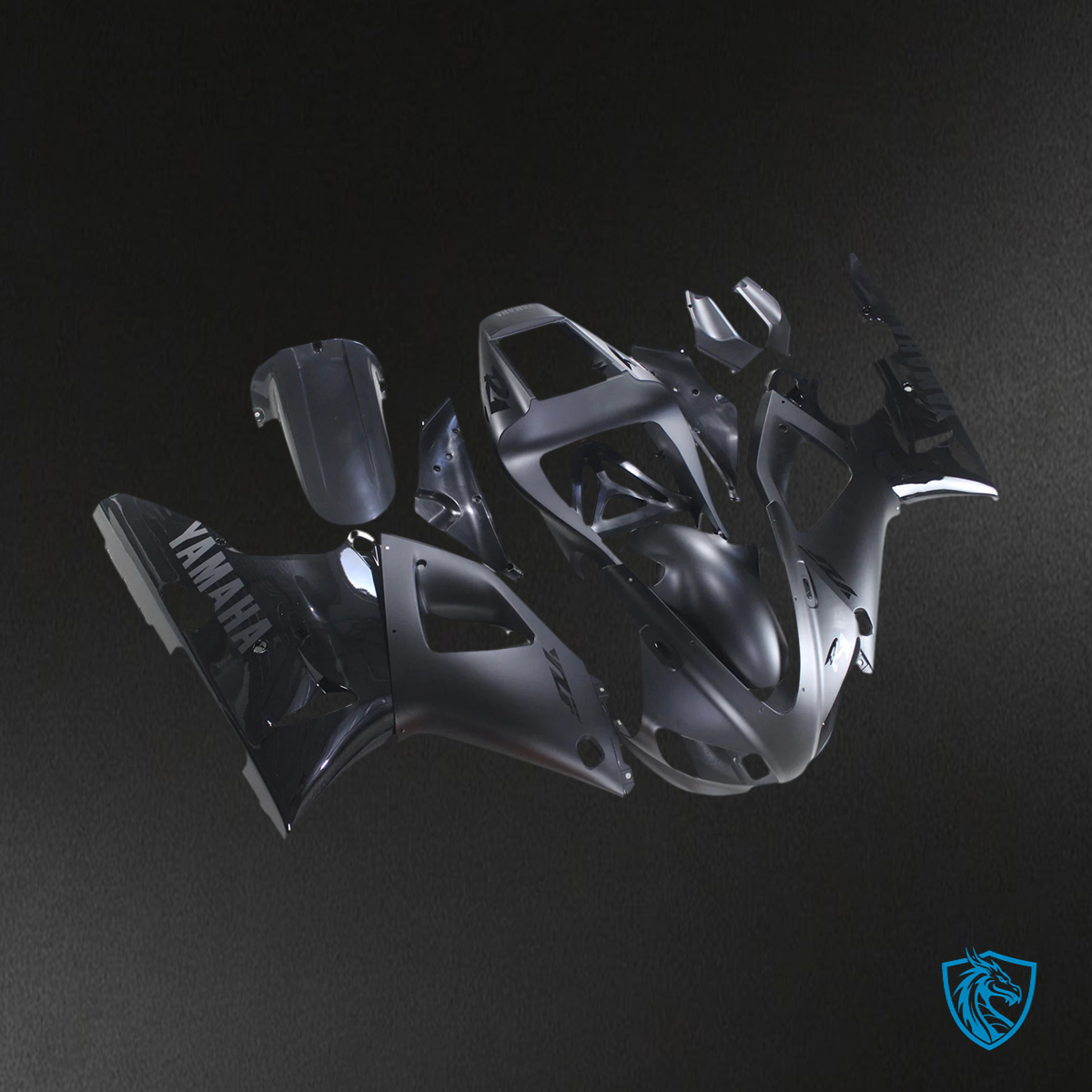 Yamaha YZF 1000 R1 (1998-1999) Black - MERGEment Motorcycle Fairing Kit