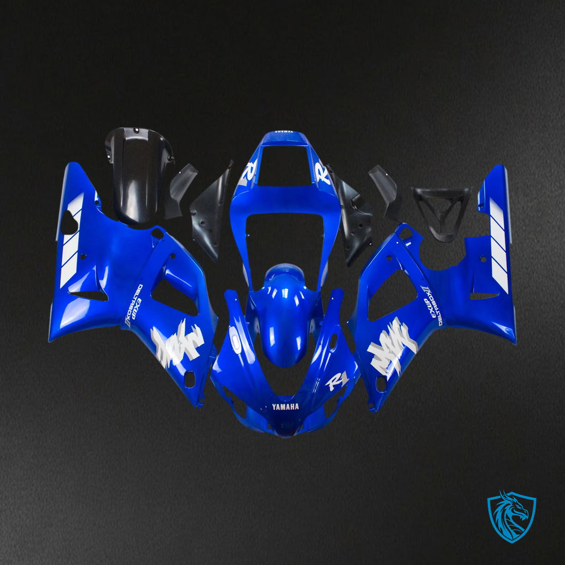 Yamaha YZF 1000 R1 (1998-1999) Blue - Custom ABS Fairing Set