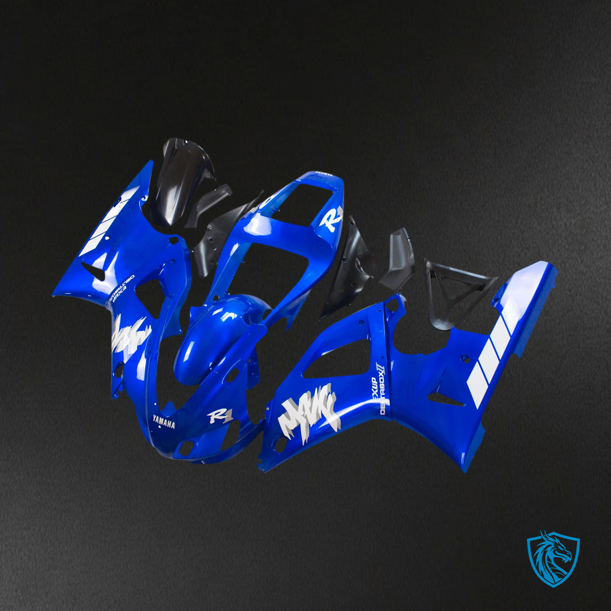 Yamaha YZF 1000 R1 (1998-1999) Blue - Custom ABS Fairing Set
