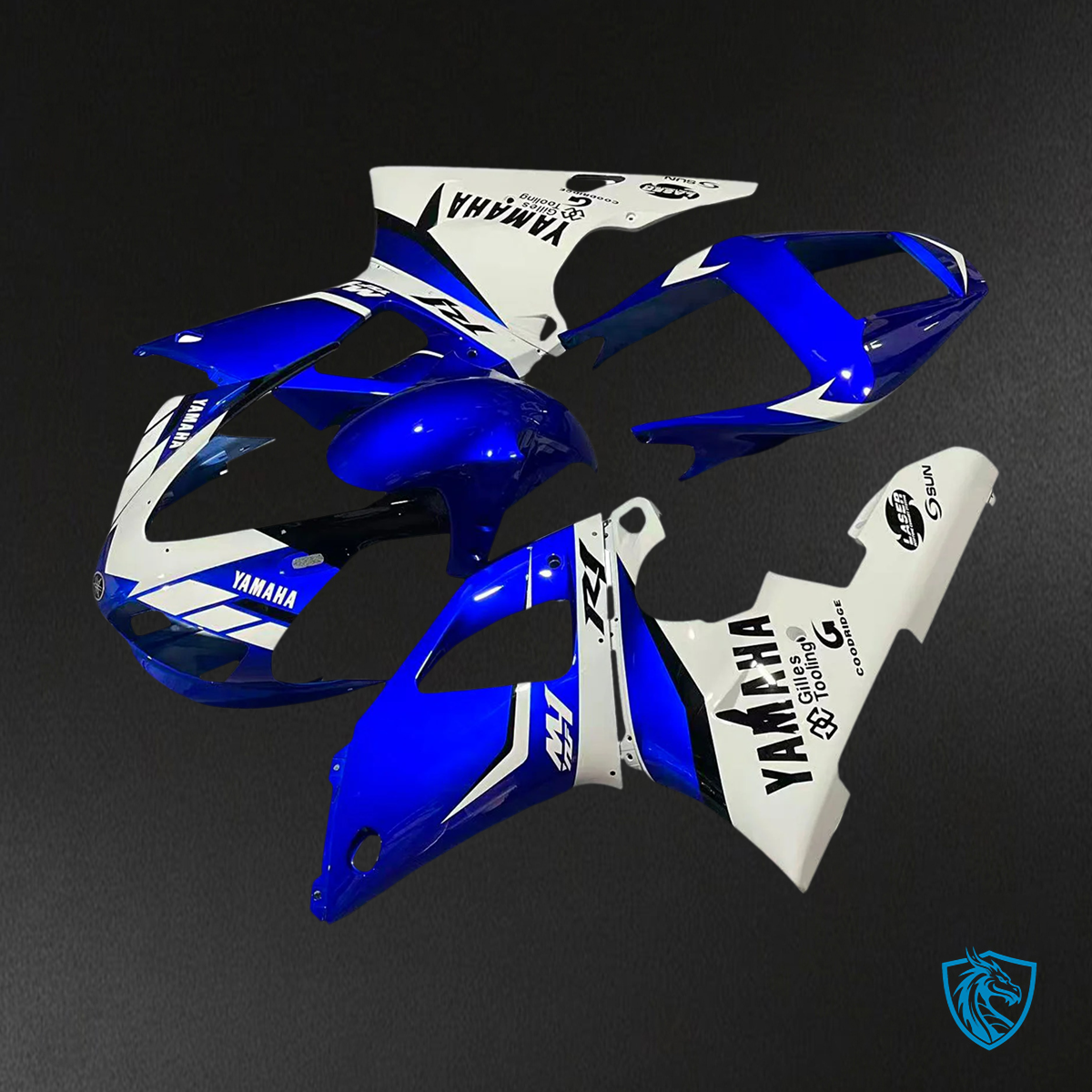 Yamaha YZF 1000 R1 (1998-1999) Blue & White - Fairing Kit