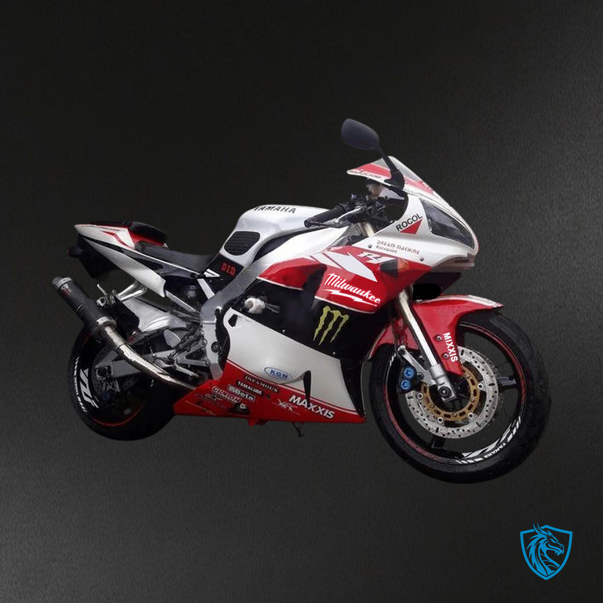 Yamaha YZF 1000 R1 (1998-1999) - Fairing Kit - Red With Claw - ABS Bodywork