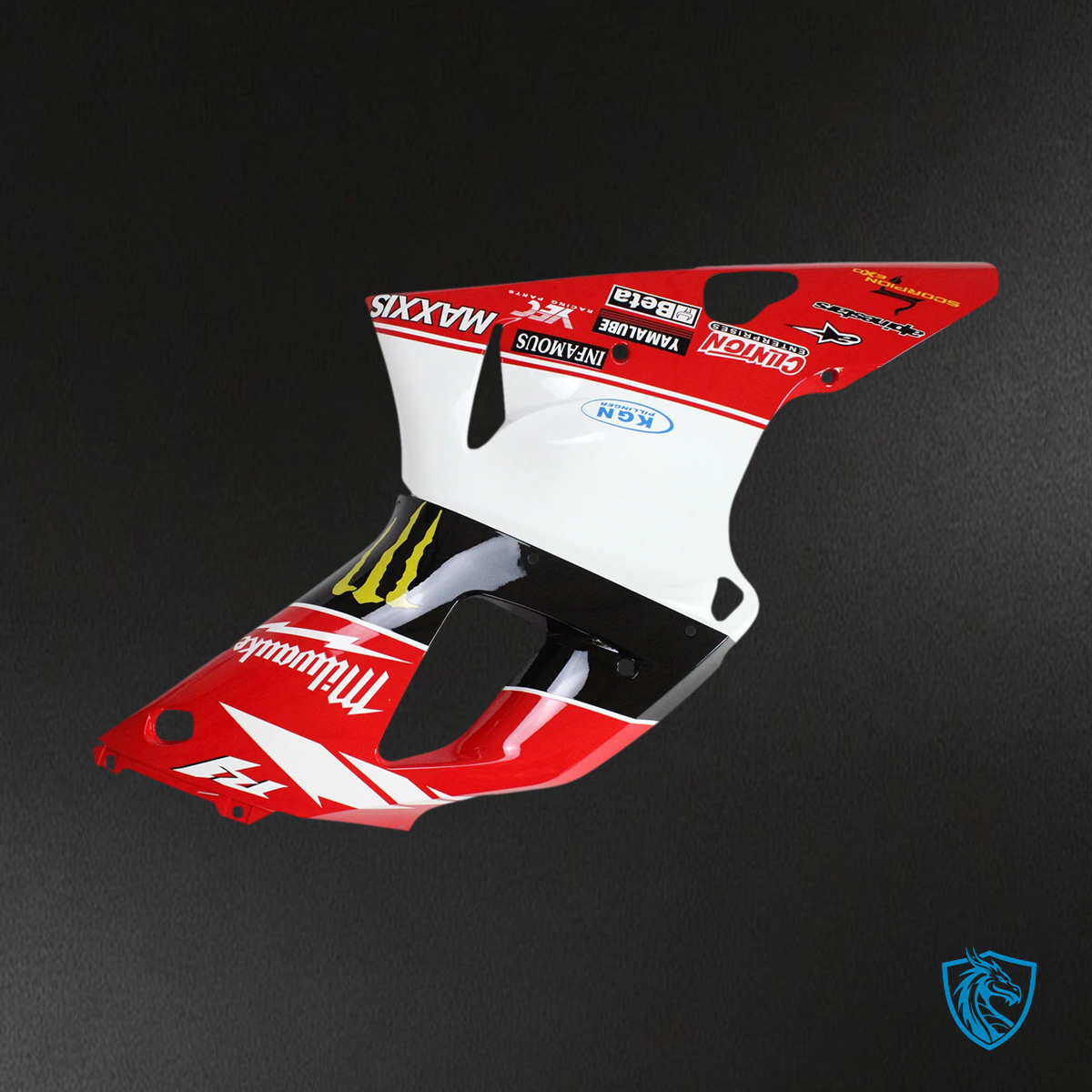 Yamaha YZF 1000 R1 (1998-1999) - Fairing Kit - Red With Claw - ABS Bodywork