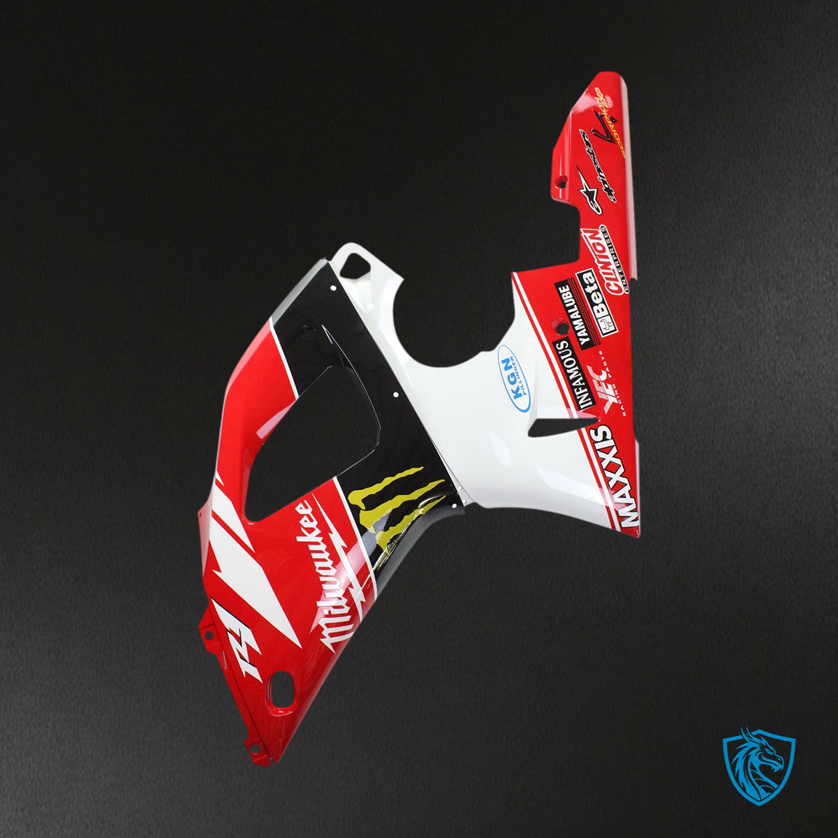 Yamaha YZF 1000 R1 (1998-1999) - Fairing Kit - Red With Claw - ABS Bodywork