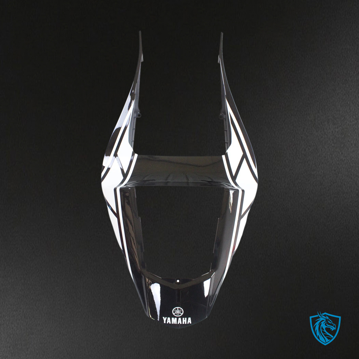 Yamaha YZF 1000 R1 (2000-2001) Black & White - Custom ABS Fairing Set