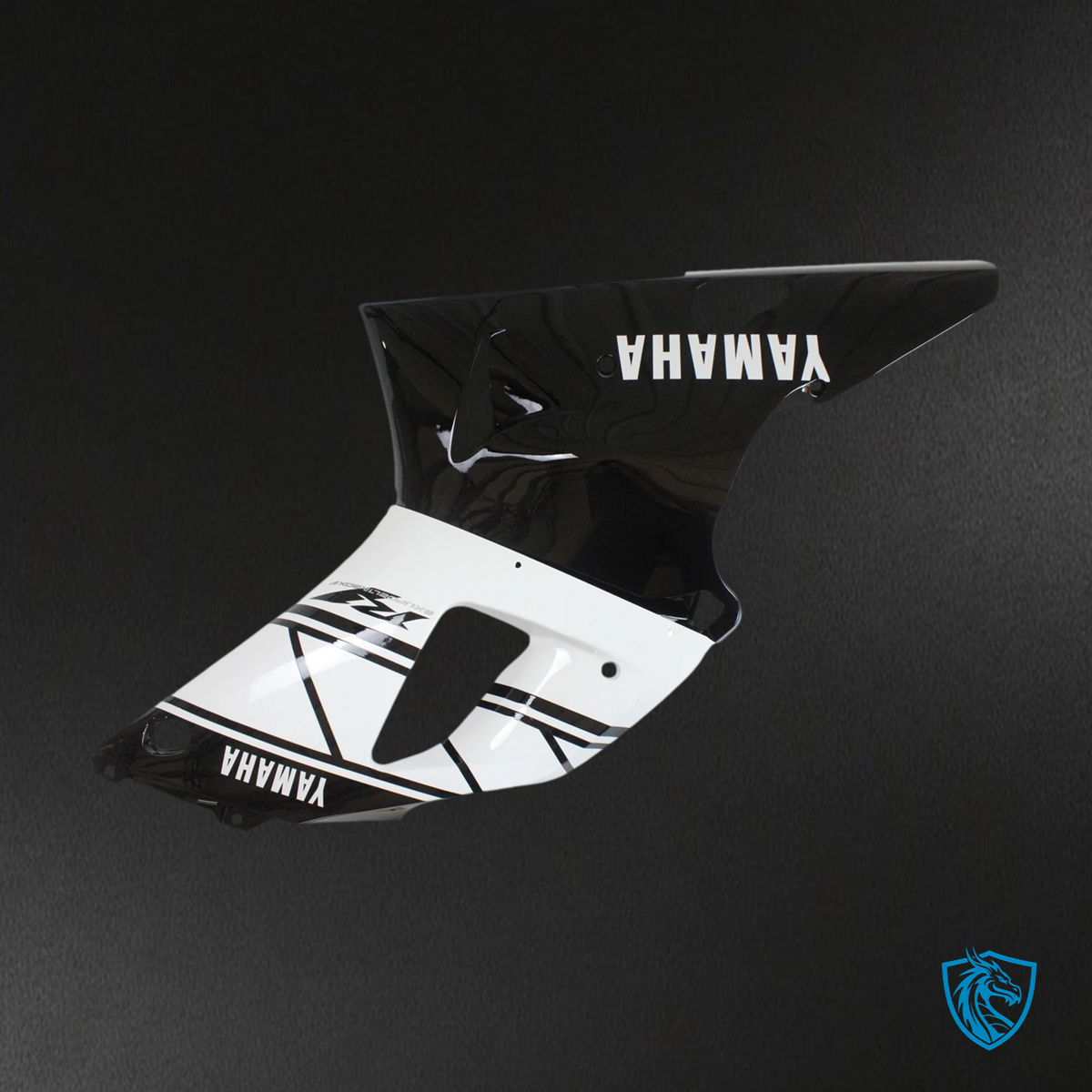 Yamaha YZF 1000 R1 (2000-2001) Black & White - Custom ABS Fairing Set