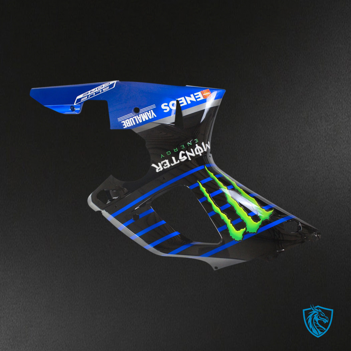 Yamaha YZF 1000 R1 (2000-2001) Blue & Black Claw Fairing Kit - Aftermarket ABS Bodywork