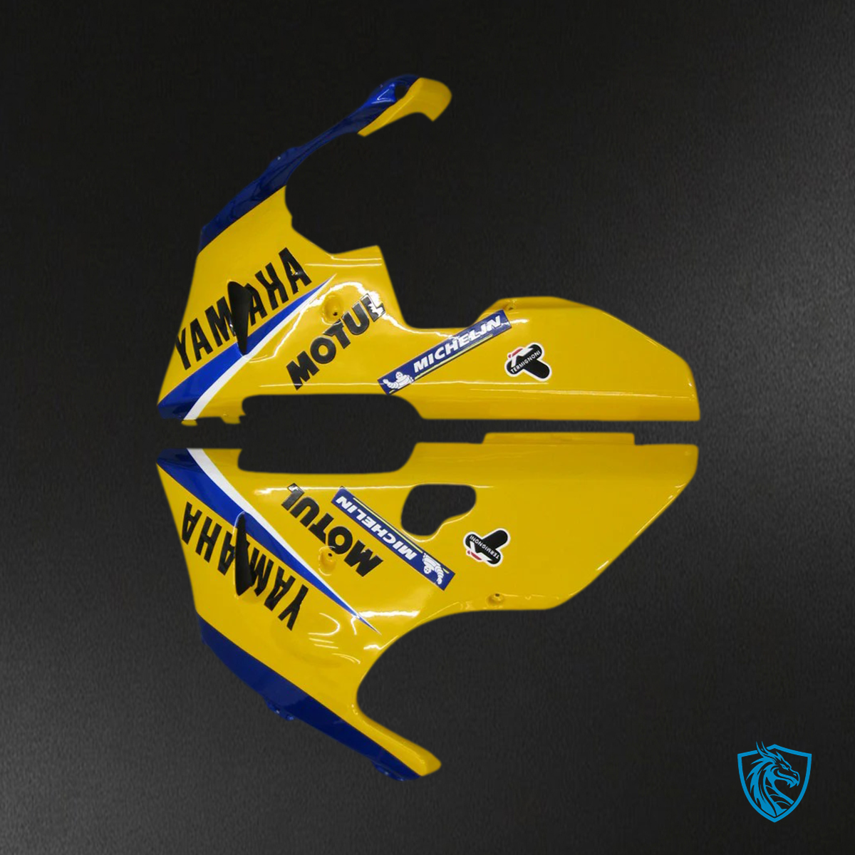Yamaha YZF 1000 R1 (2000-2001) Blue & Yellow - Custom ABS Fairing Set