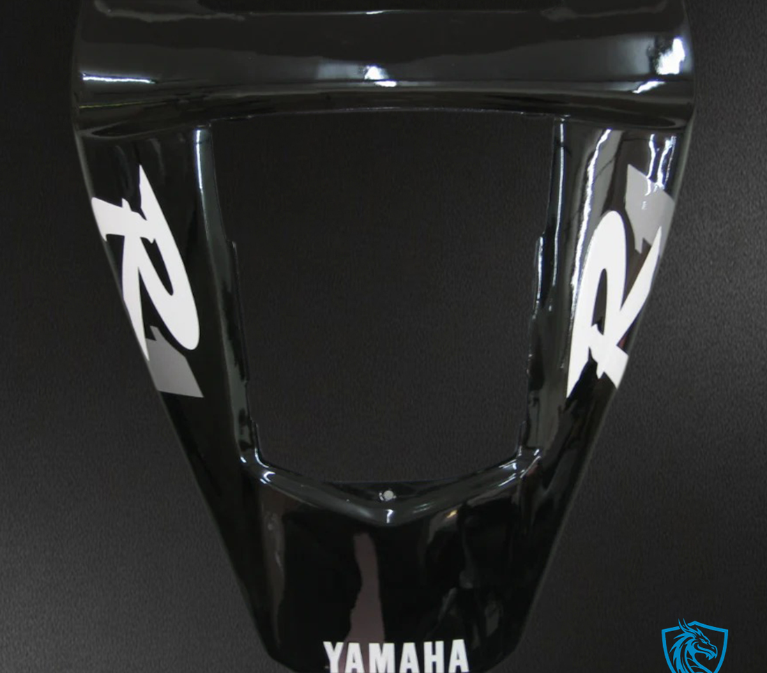 Yamaha YZF 1000 R1 (2000-2001) Gloss Black with Logo - Aftermarket Fairing Kit