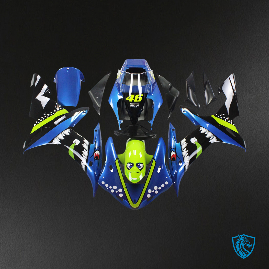 Yamaha YZF 1000 R1 (2002-2003) Cartoon Look - Fairing Kit