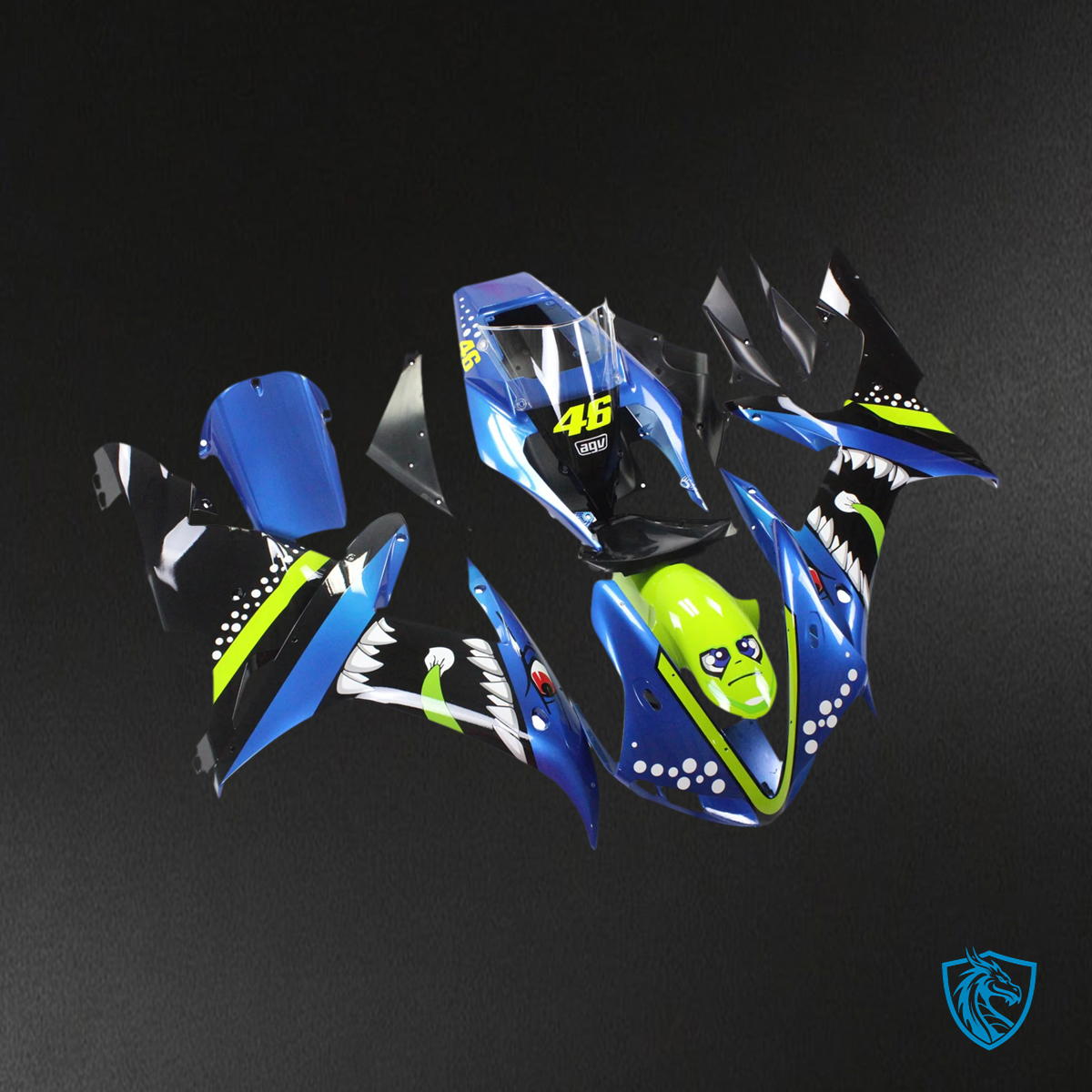 Yamaha YZF 1000 R1 (2002-2003) Cartoon Look - Fairing Kit