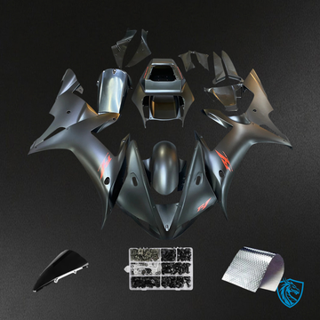 Yamaha YZF 1000 R1 (2002-2003) Matte Black - Fairing Kit