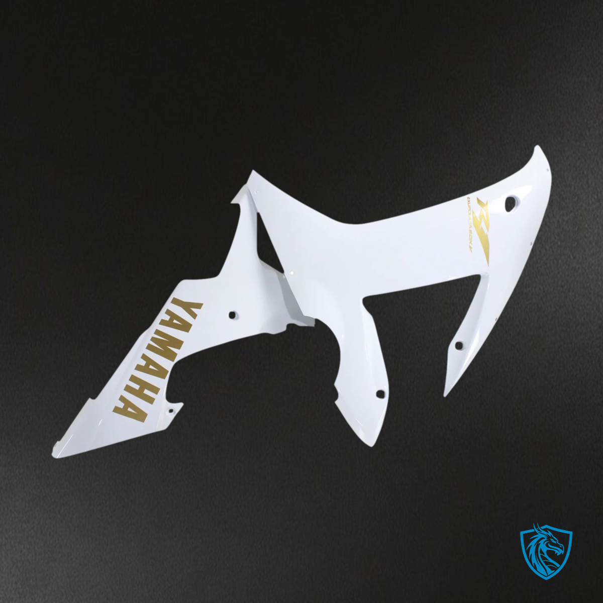 Yamaha YZF 1000 R1 (2002-2003) White & Golden Logo - Fairing Kit