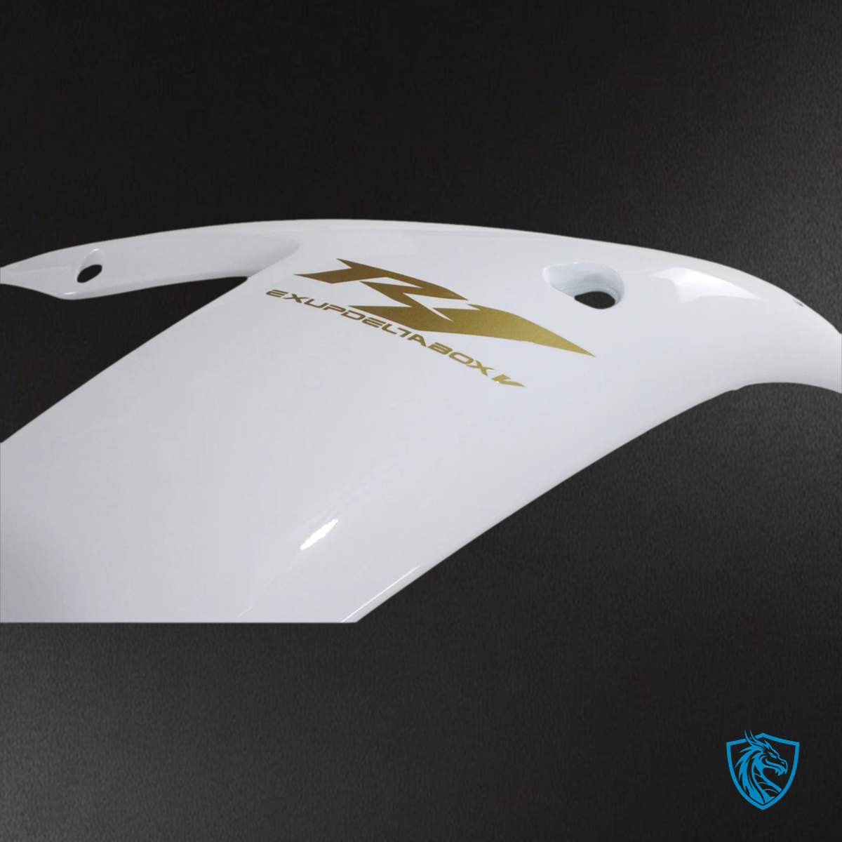 Yamaha YZF 1000 R1 (2002-2003) White & Golden Logo - Fairing Kit