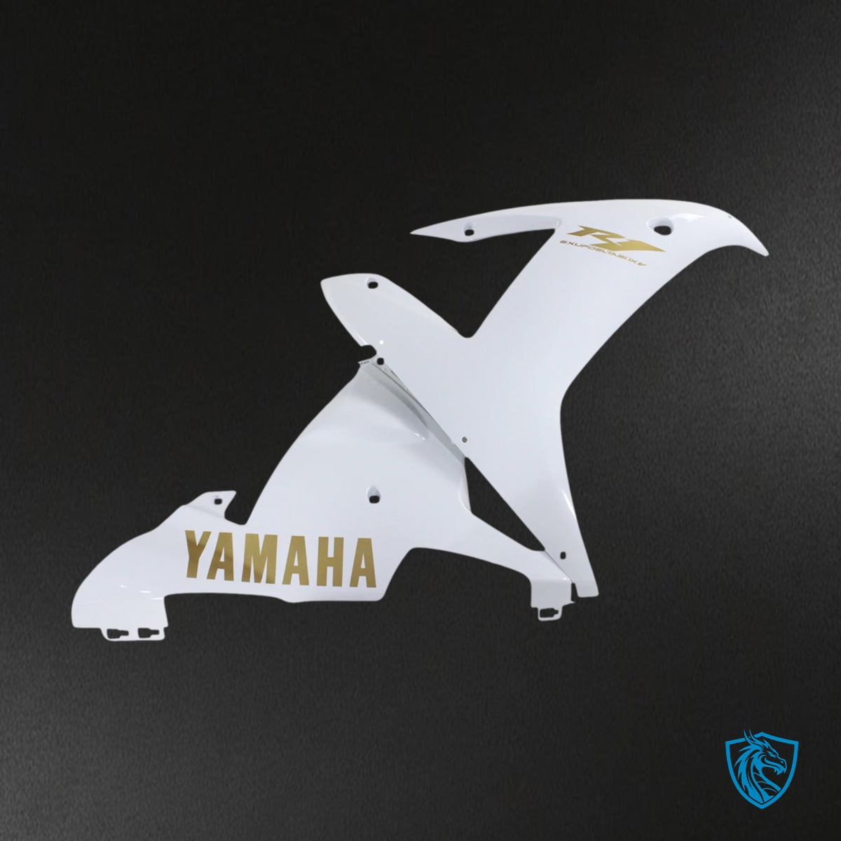 Yamaha YZF 1000 R1 (2002-2003) White & Golden Logo - Fairing Kit